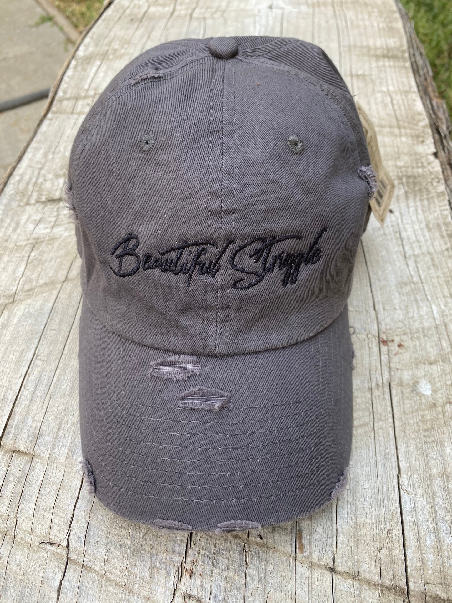 Beautiful Struggle Cap - Dark Gray