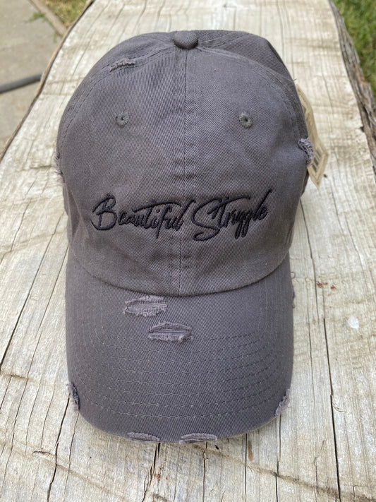 Beautiful Struggle Cap - Dark Gray