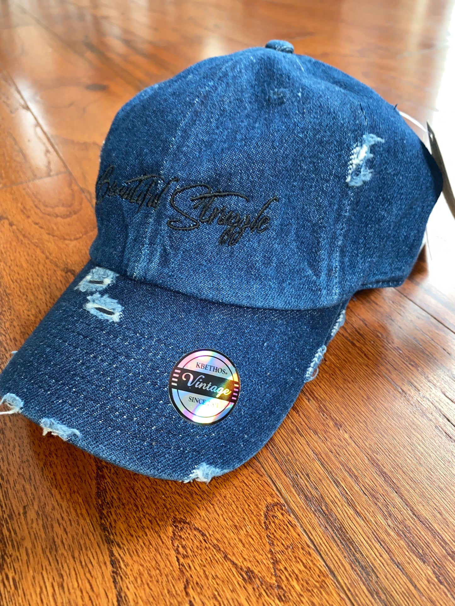 Beautiful Struggle Cap - Dark Denim CLOSEOUT