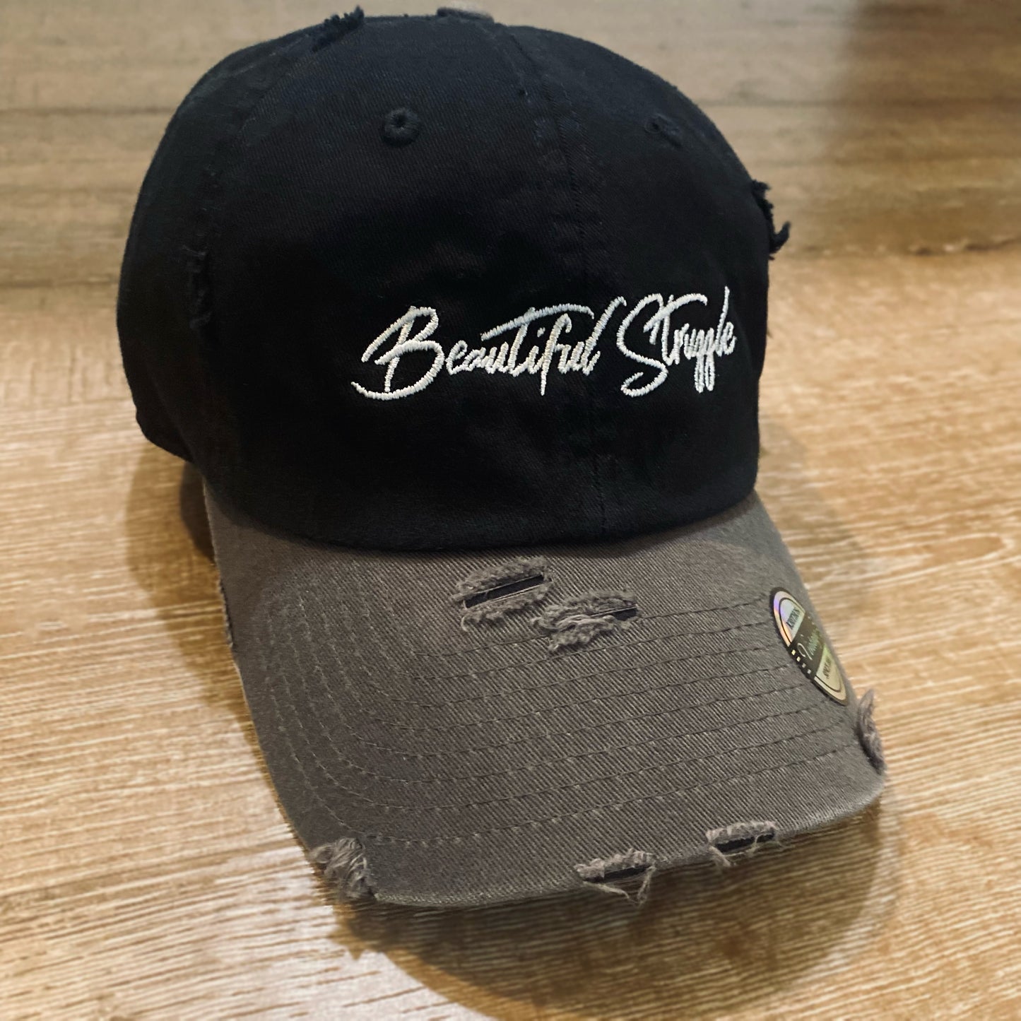 Beautiful Struggle Cap - Black & Gray