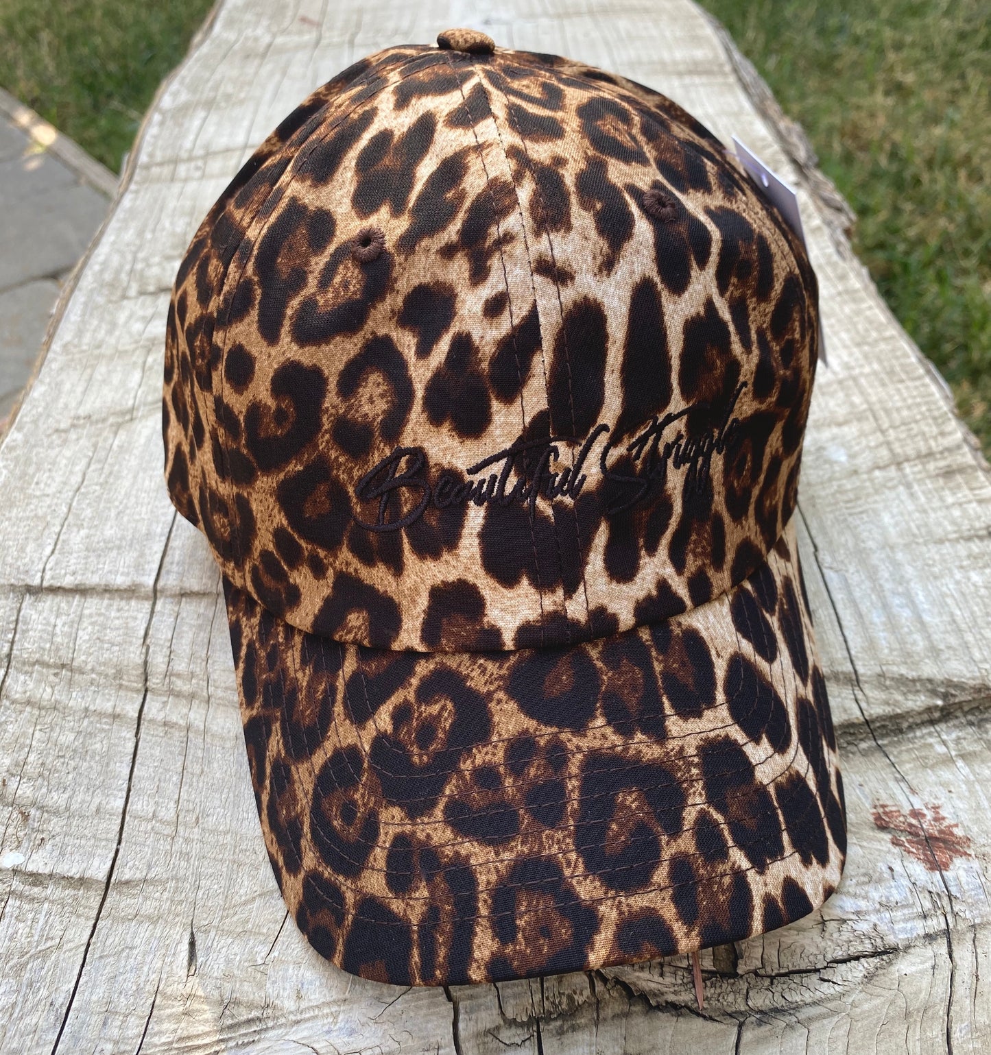 Beautiful Struggle Cap - Leopard