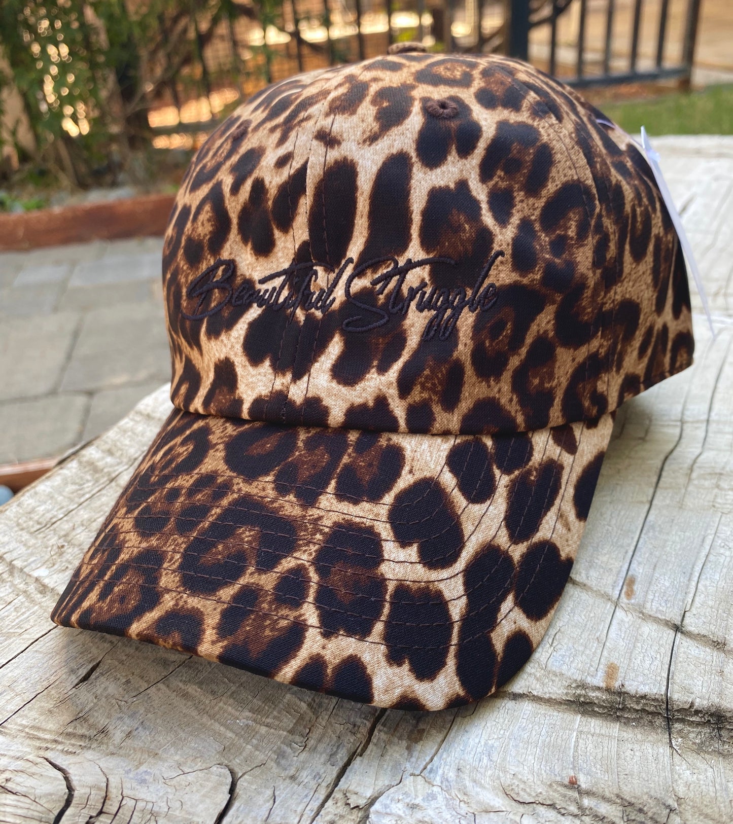 Beautiful Struggle Cap - Leopard