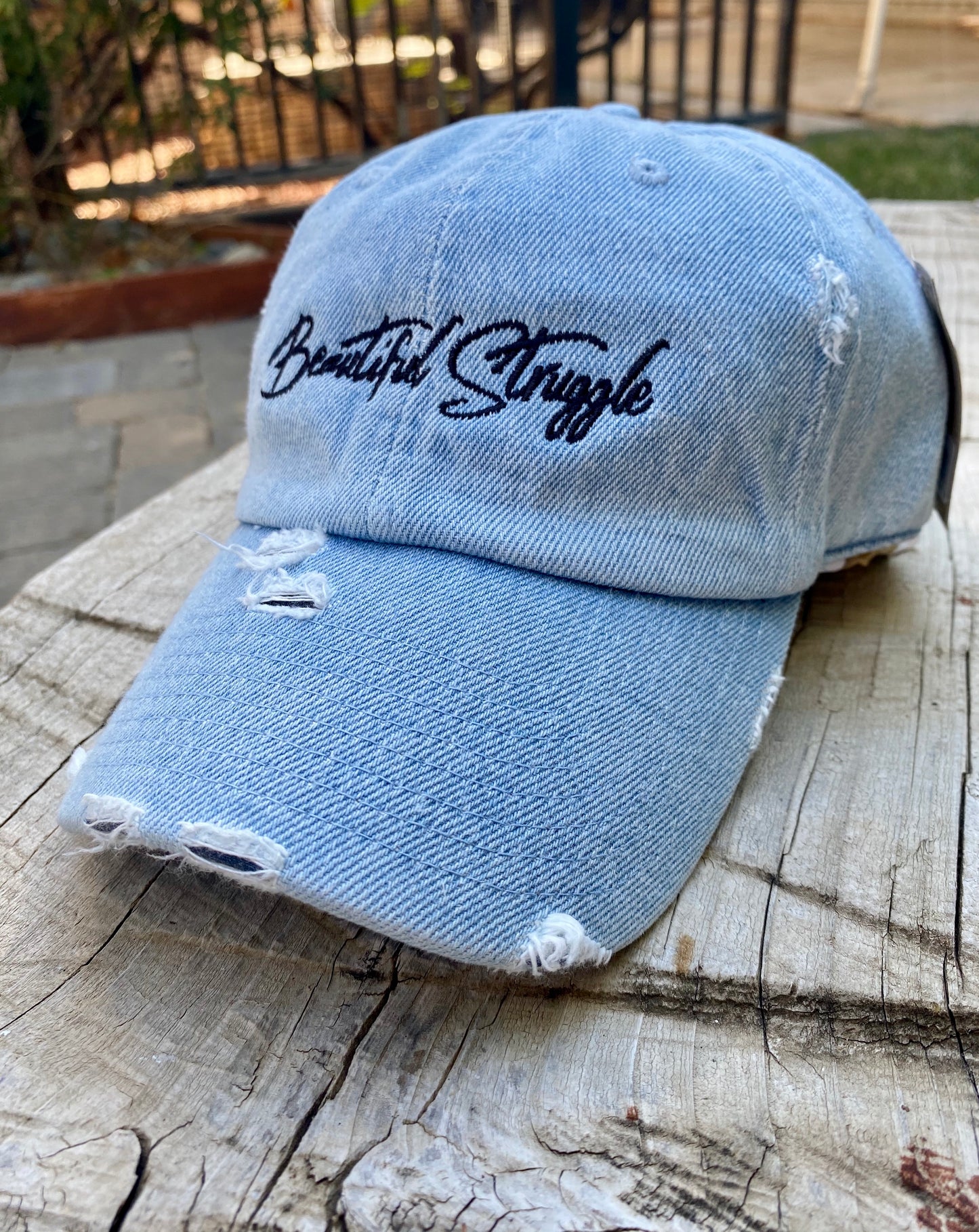 Beautiful Struggle Cap - Light Denim