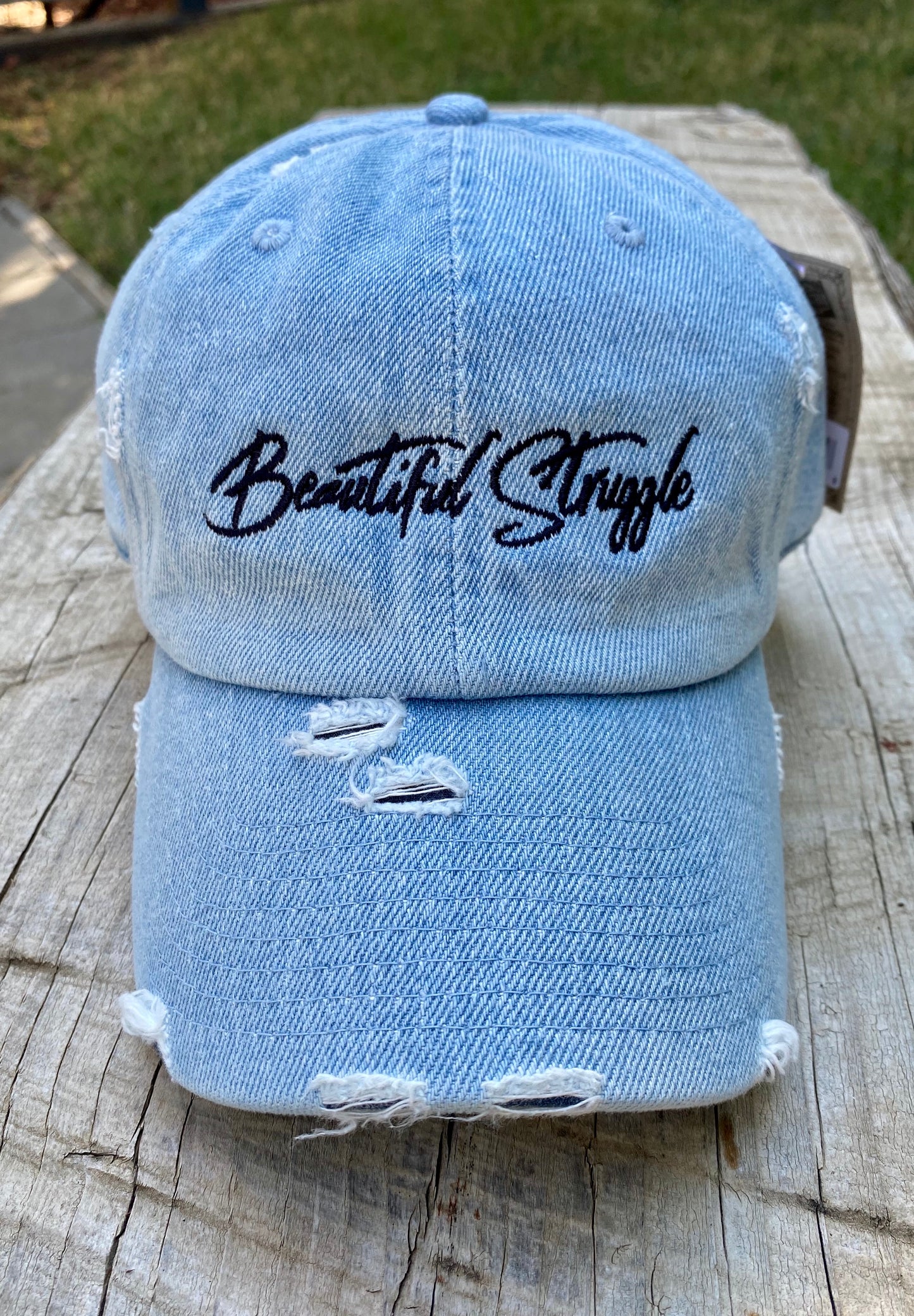 Beautiful Struggle Cap - Light Denim