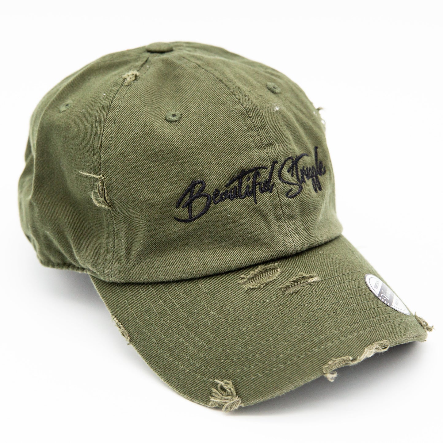 Beautiful Struggle Cap - Olive Green