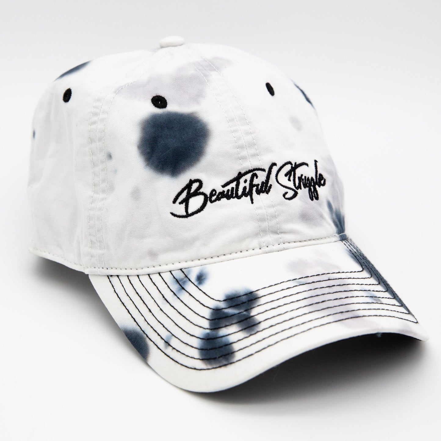 Beautiful Struggle Cap - Black Splatter