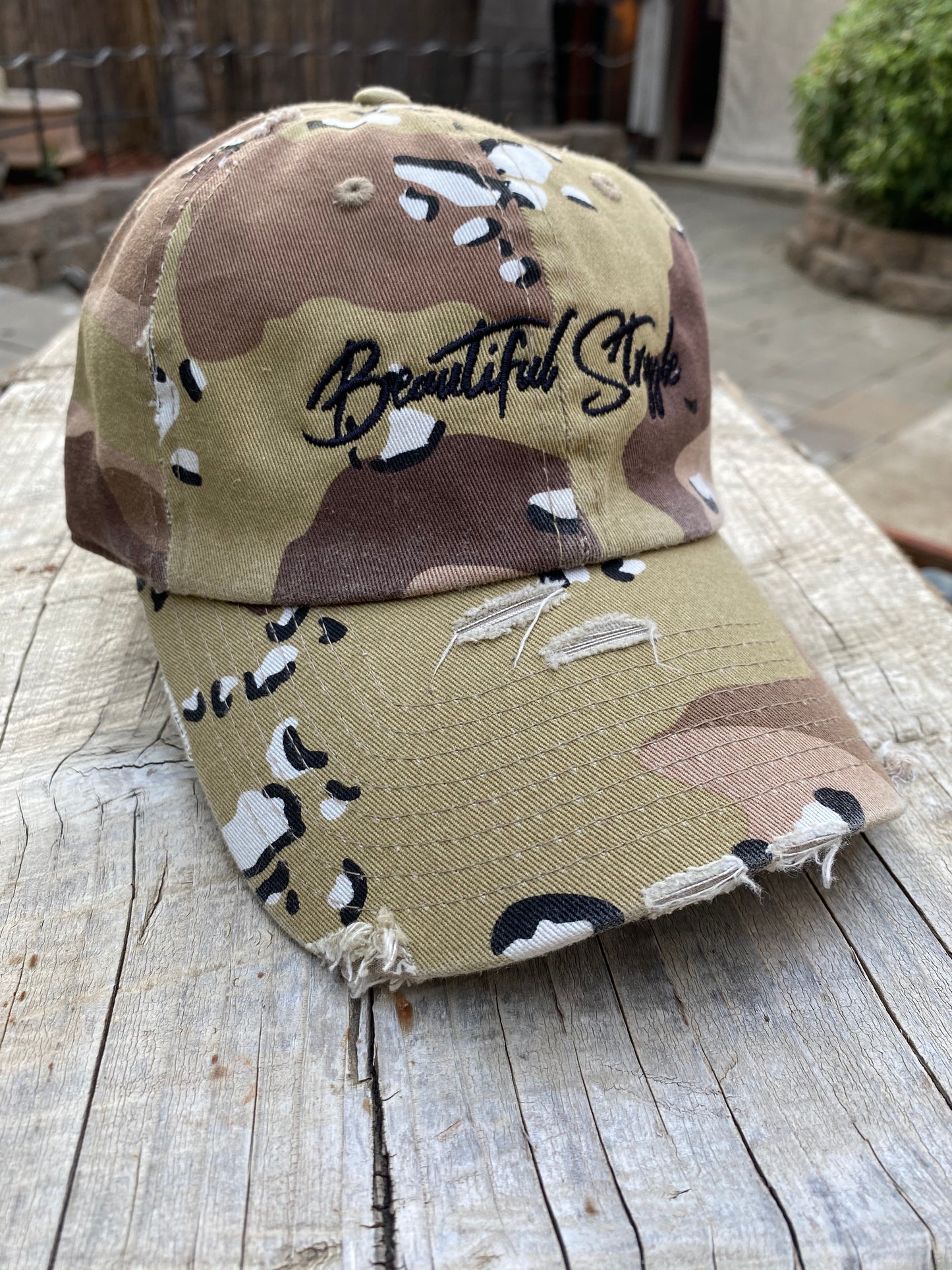 Beautiful Struggle Cap - Desert Storm